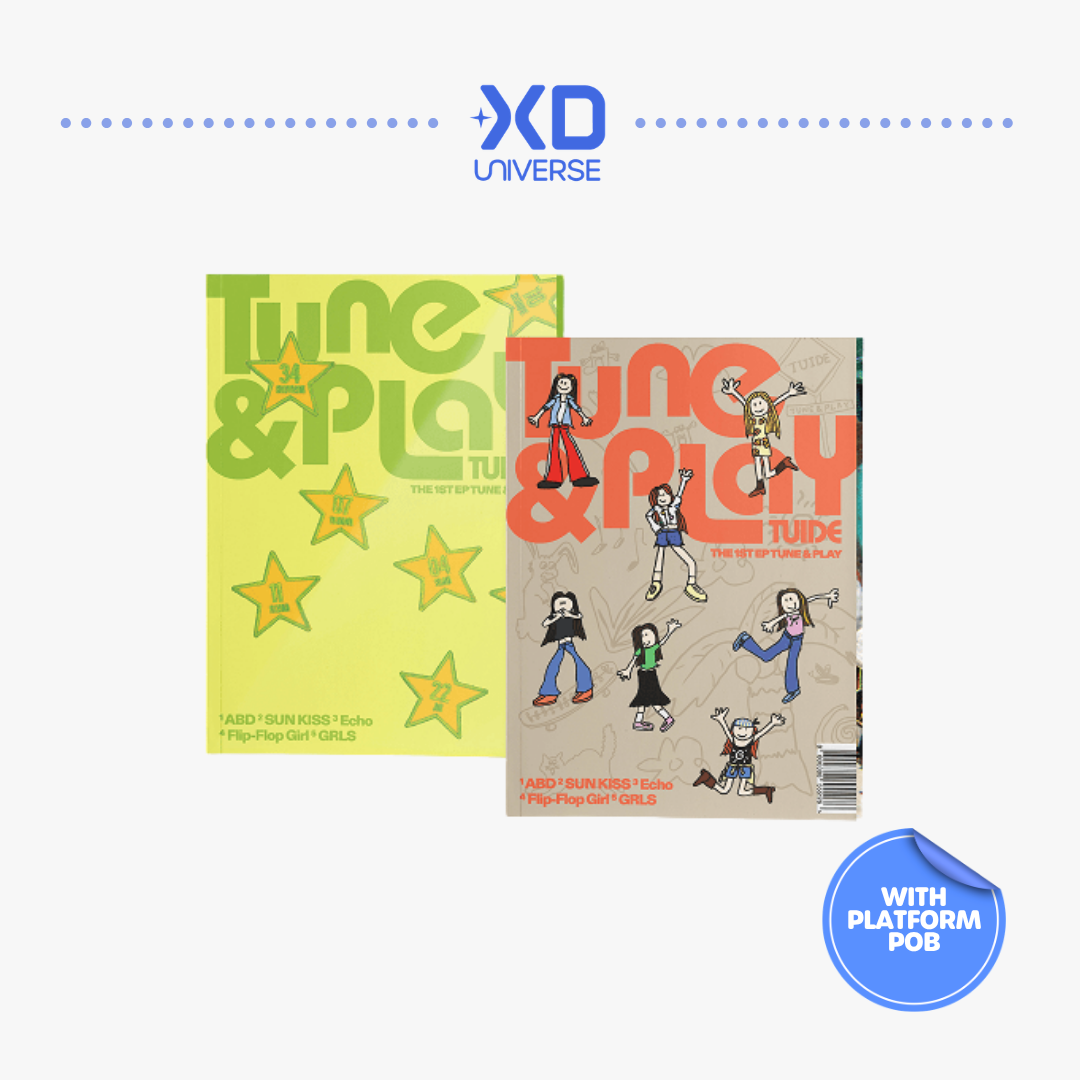 [PREORDER DEADLINE 21/8] TUIDE The 1st EP [TUNE & PLAY] - Standard ver.