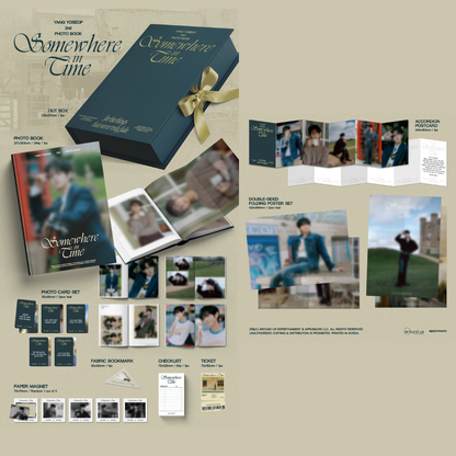 [PREORDER DEADLINE 24/8] YANG YOSEOP 2nd PHOTO BOOK [Somewhere in Time]