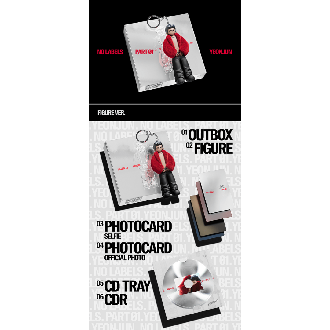 [PREORDER] TXT YEONJUN [NO LABELS: PART 01] - FIGURE VER