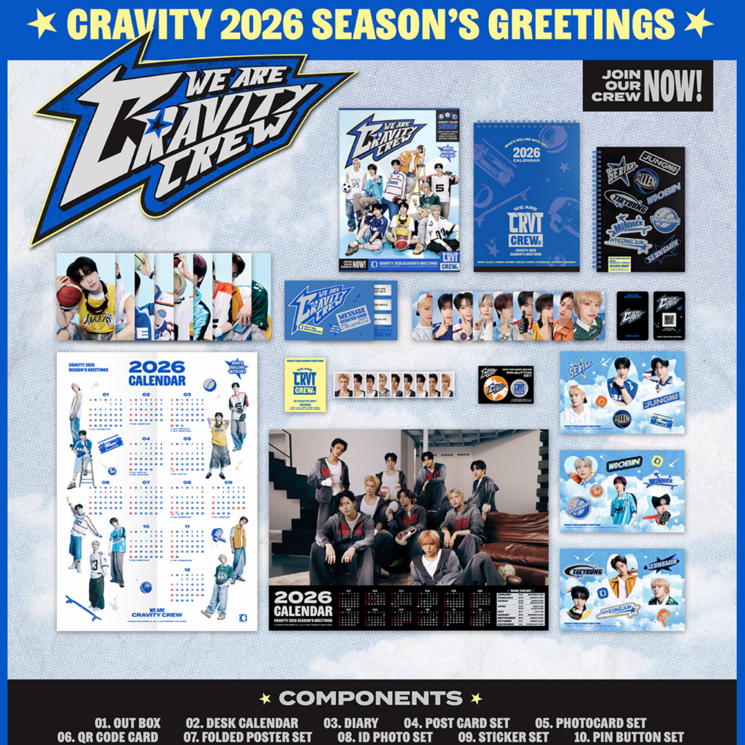 [PREORDER] CRAVITY - 2026 SEASON'S GREETINGS [WE ARE CRAVITY CREW]
