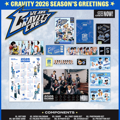 [PREORDER] CRAVITY - 2026 SEASON'S GREETINGS [WE ARE CRAVITY CREW]