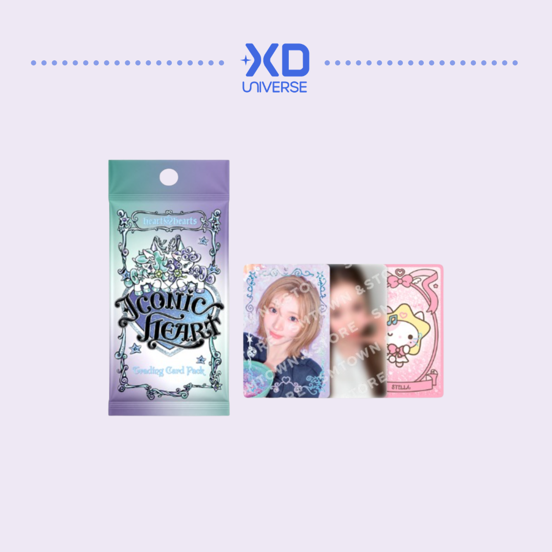 [PREORDER DEADLINE 30/10] Hearts2Hearts [ICONIC HEART] OFFICIAL MERCHANDISE - TRADING CARD PACK