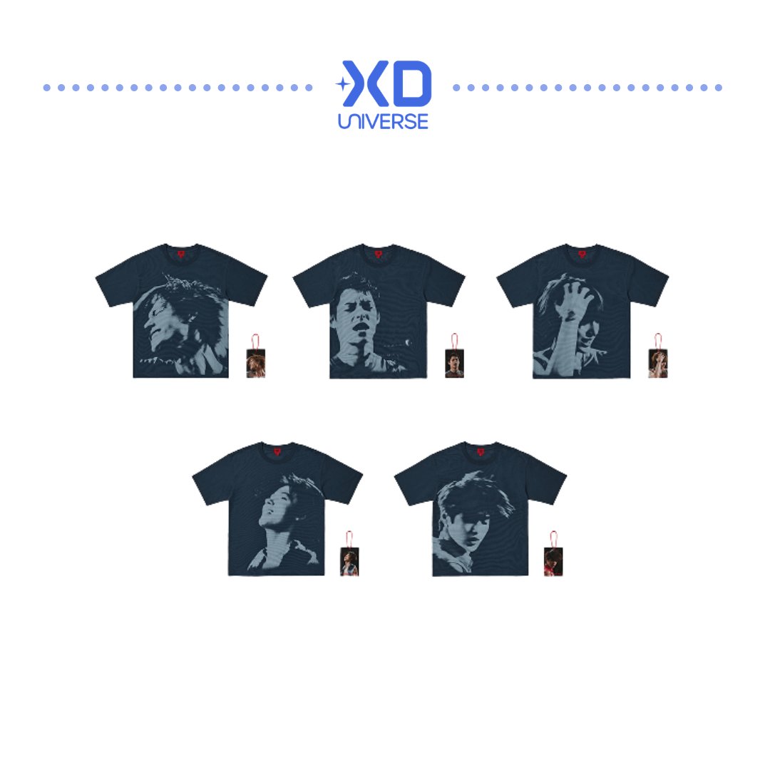 [PREORDER DEADLINE 15/9] CORTIS TOUR <PUT YOUR PHONE DOWN> OFFICIAL MERCH - Photo T-Shirt (Navy)