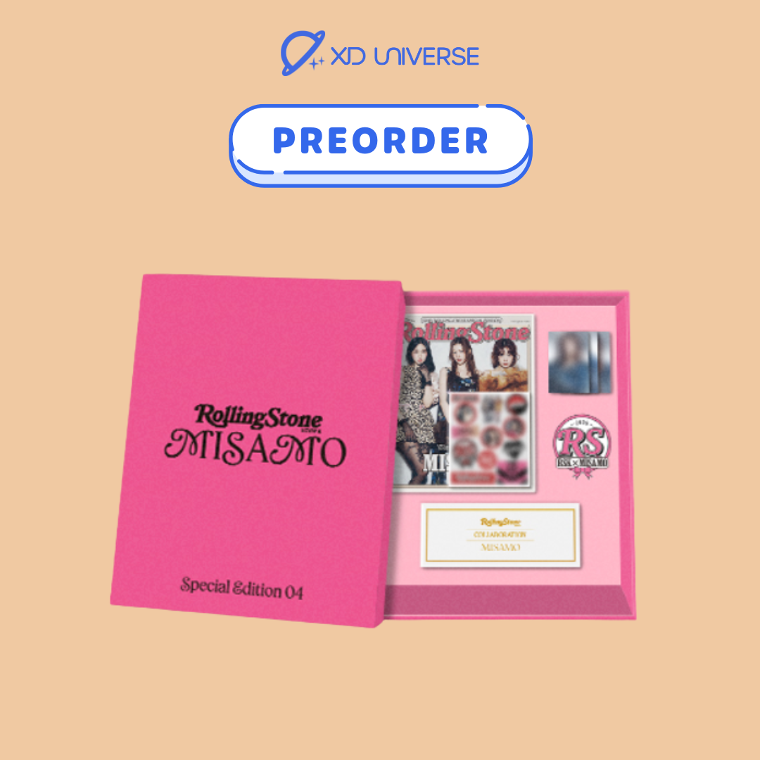 [PREORDER] TWICE MISAMO Rolling Stone Korea Special Issue 4 Magazine