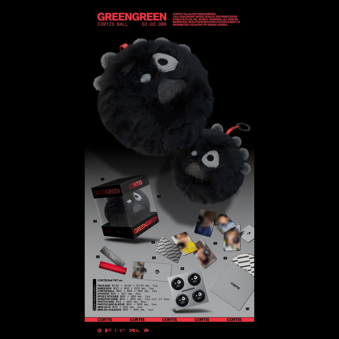 [PREORDER] CORTIS The 2nd EP [GREENGREEN] - CORTIS Ball ver.