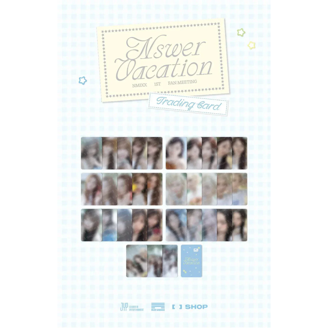 NMIXX NSWER VACATION FAN MEETING - TRADING CARD