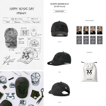 [PREORDER] HAPPY HOSHI DAY BIRTHDAY MERCH ver.5 [CAP Ver.1]