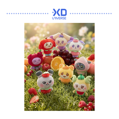 [PREORDER DEADLINE 18/6] ATEEZ MIGHTEEZ Berry Breezy Fairy - Fruit Plush Keyring