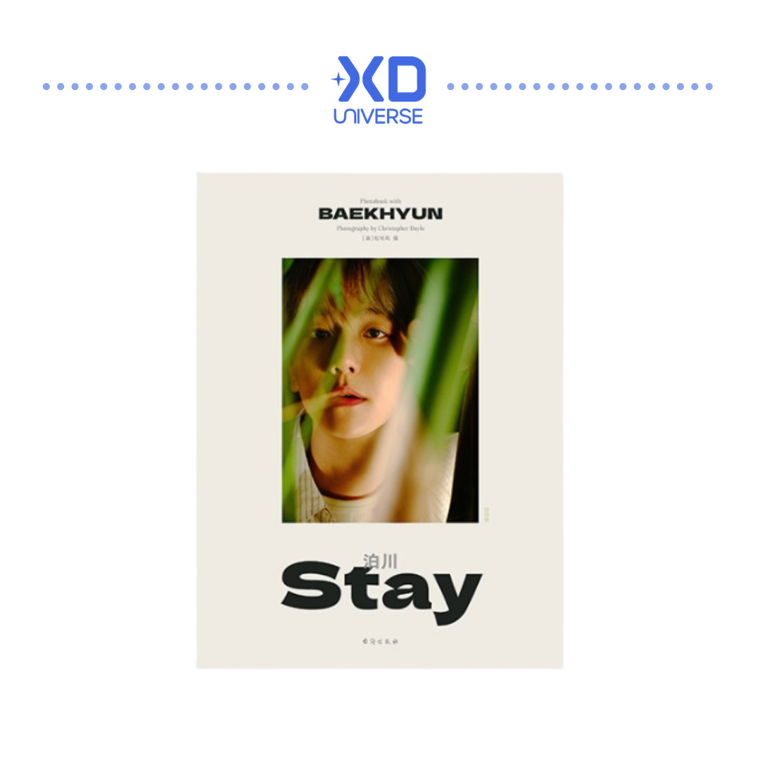 [PREORDER DEADLINE 8/7] BAEKHYUN CHINA PHOTOBOOK (Photography by Christopher Doyle) - 'Stay' ver.
