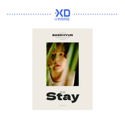 [PREORDER DEADLINE 8/7] BAEKHYUN CHINA PHOTOBOOK (Photography by Christopher Doyle) - 'Stay' ver.