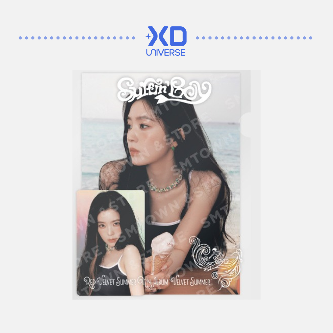 [PREORDER DEADLINE 14/8] Red Velvet 'Velvet Summer' Mini Album Official MD - Postcard + Hologram Photo Card Set