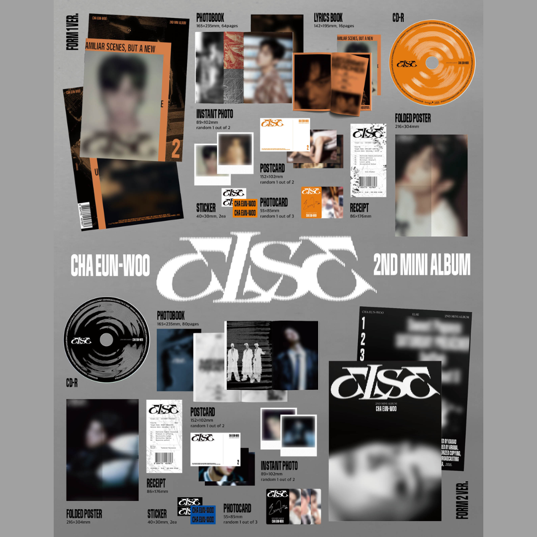 [PREORDER] Astro Cha Eun-woo 2nd Mini Album [ELSE] - STANDARD VER