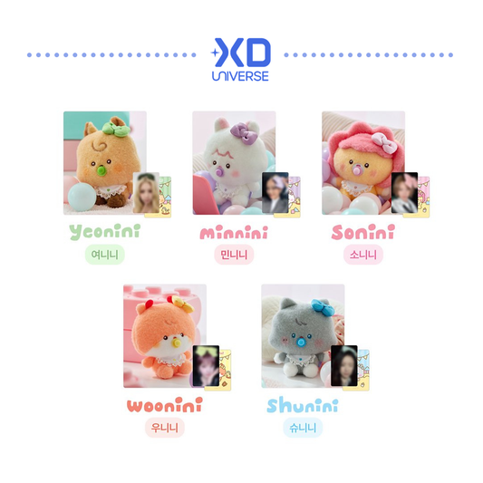 i-dle minini baby POP-UP Merch - Sitting Plush