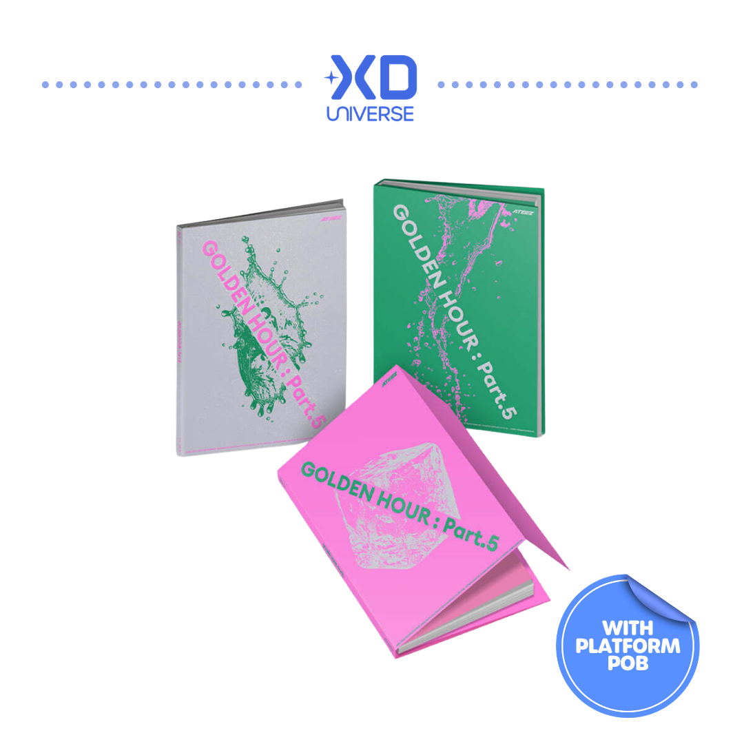 [PREORDER DEADLINE 23/6] ATEEZ GOLDEN HOUR : Part.5 ALBUM - STANDARD