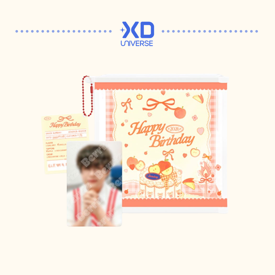 [PREORDER DEADLINE 28/9] SUPER JUNIOR SHINDONG ARTIST BIRTHDAY OFFICIAL MERCHANDISE - Acrylic Cake Box
