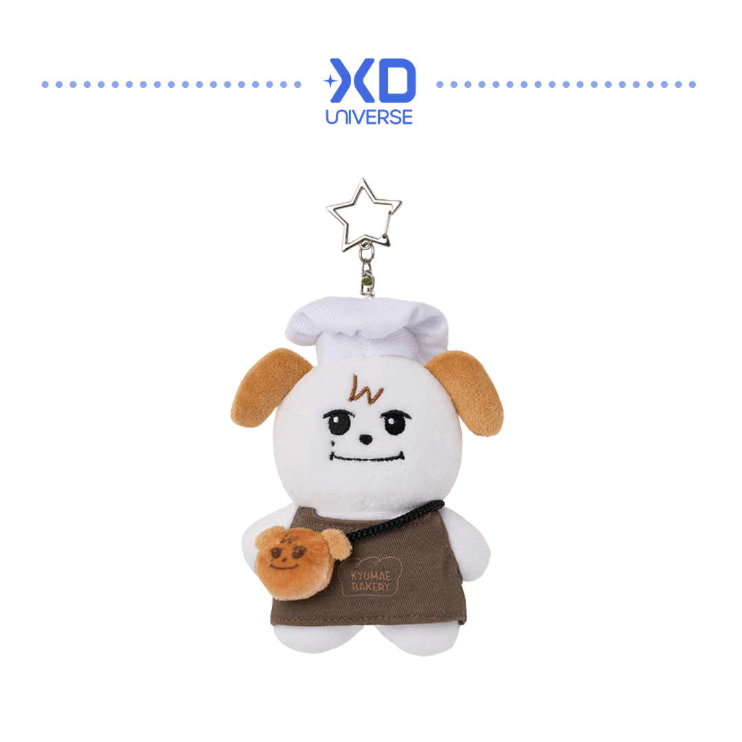 [PREORDER DEADLINE 22/7] KYUHYUN KYUMAE BAKERY POP-UP STORE in SEOUL Official Merch - Signature Baker KYUMAE Plush Keyring