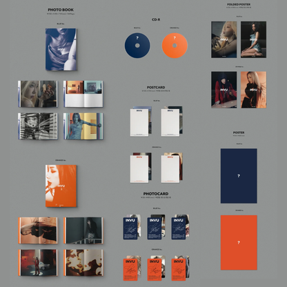 TAEYEON - INVU - BLUE / ORANGE VER