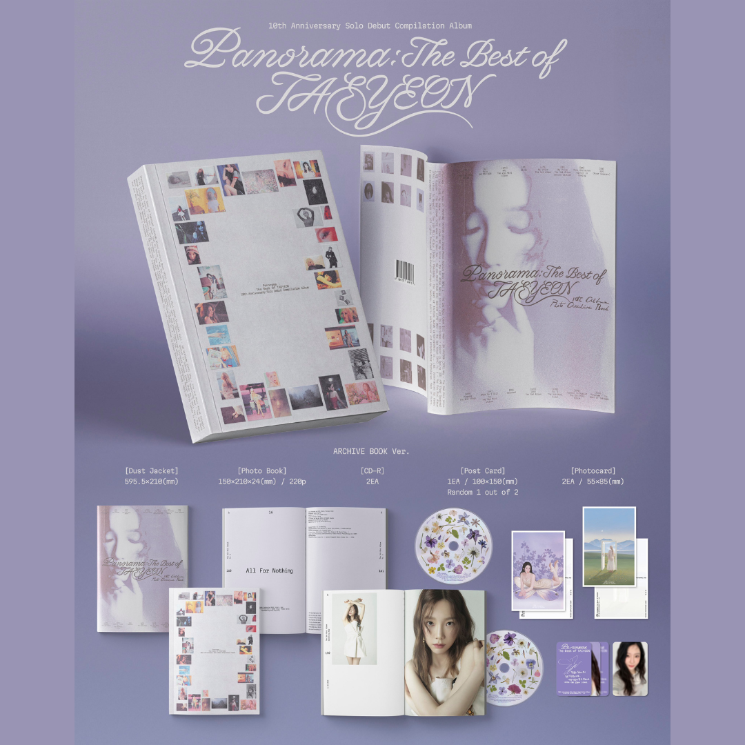 [PREORDER] [Panorama: The Best of TAEYEON] - ARCHIVE BOOK Ver.