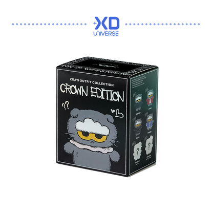 GD GDRAGON ZO&FRIENDS NEW COLLECTION - ZOA RANDOM PLUSH KEYRING CROWN EDITION