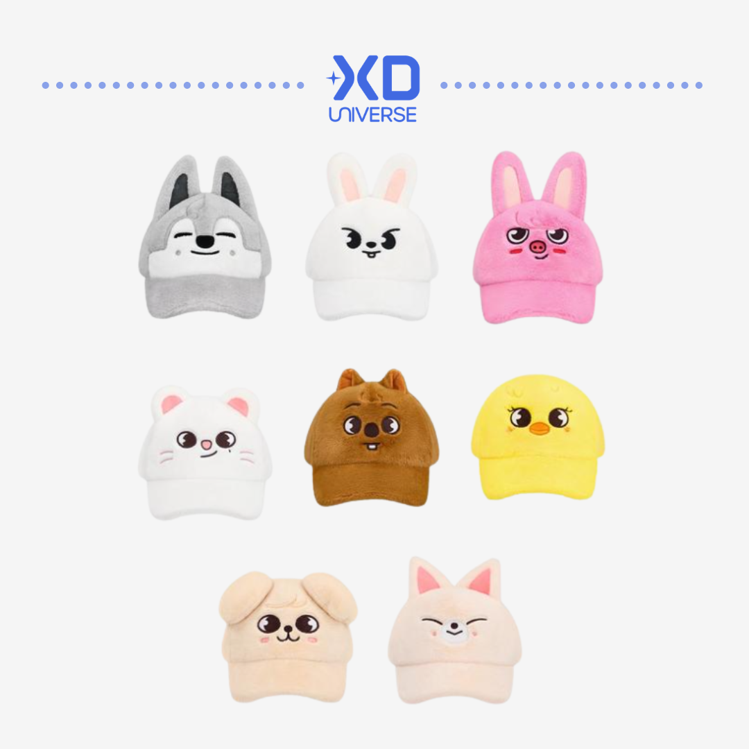 STRAY KIDS 6TH FANMEETING [STAY in Our Little House] OFFICIAL MERCH - SKZOO PLUSH CAP