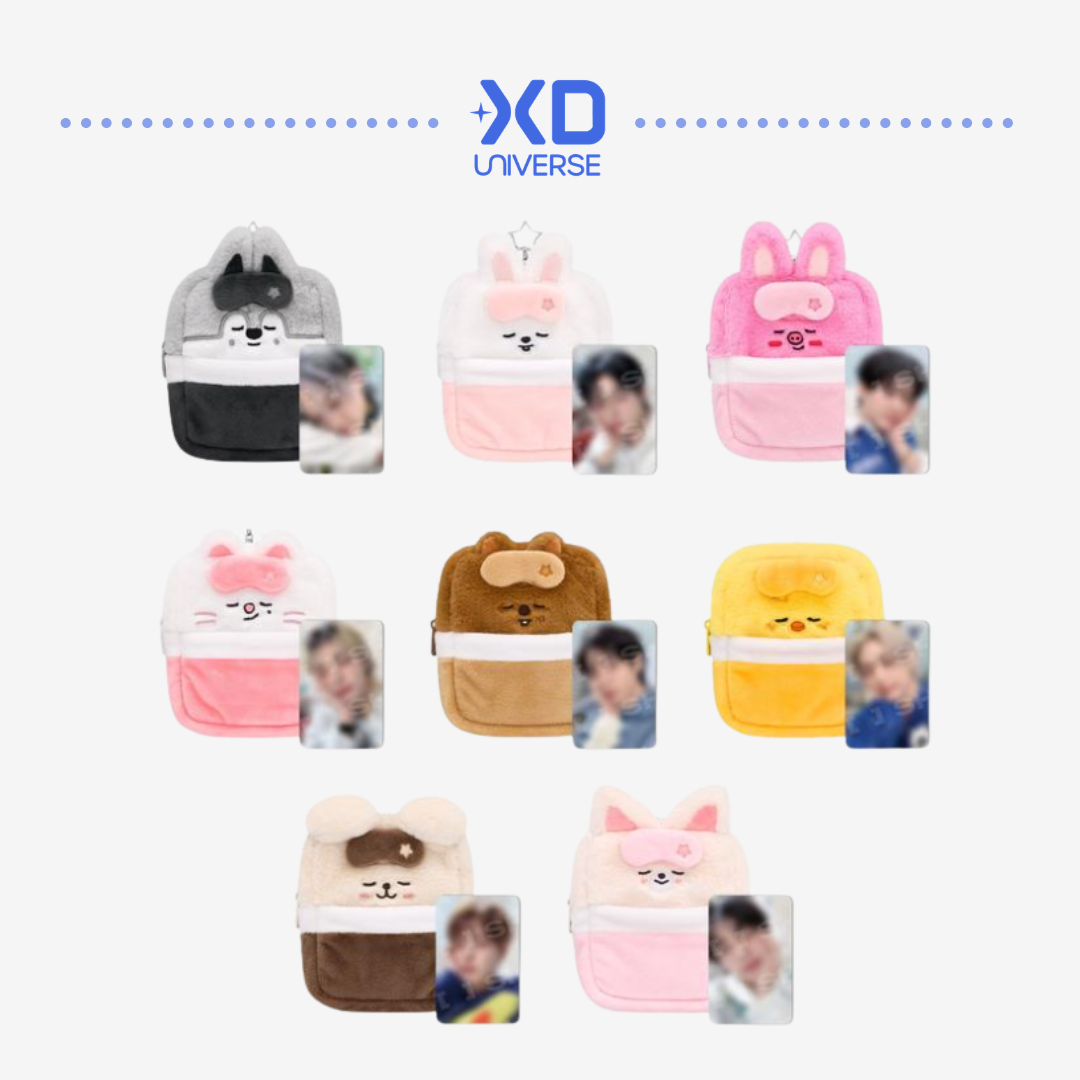STRAY KIDS 6TH FANMEETING [STAY in Our Little House] OFFICIAL MERCH - SKZOO PLUSH COLLECT CASE