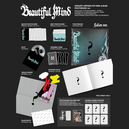 Xdinary Heroes - 6th Mini Album [Beautiful Mind] (PHOTOBOOK Ver.)