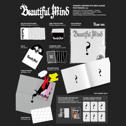 Xdinary Heroes - 6th Mini Album [Beautiful Mind] (PHOTOBOOK Ver.)