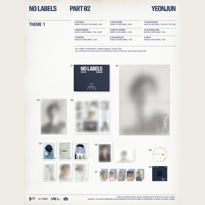 TXT YEONJUN 2nd Mini Album 'NO LABELS: PART 02' - Standard Ver.