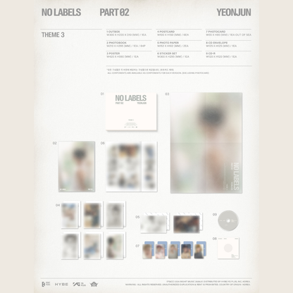 TXT YEONJUN 2nd Mini Album 'NO LABELS: PART 02' - Standard Ver.