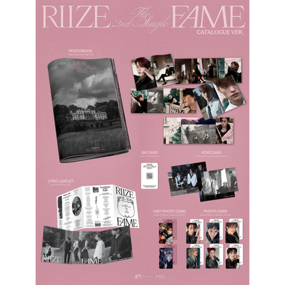 RIIZE The 2nd Single [Fame] - CATALOGUE VER