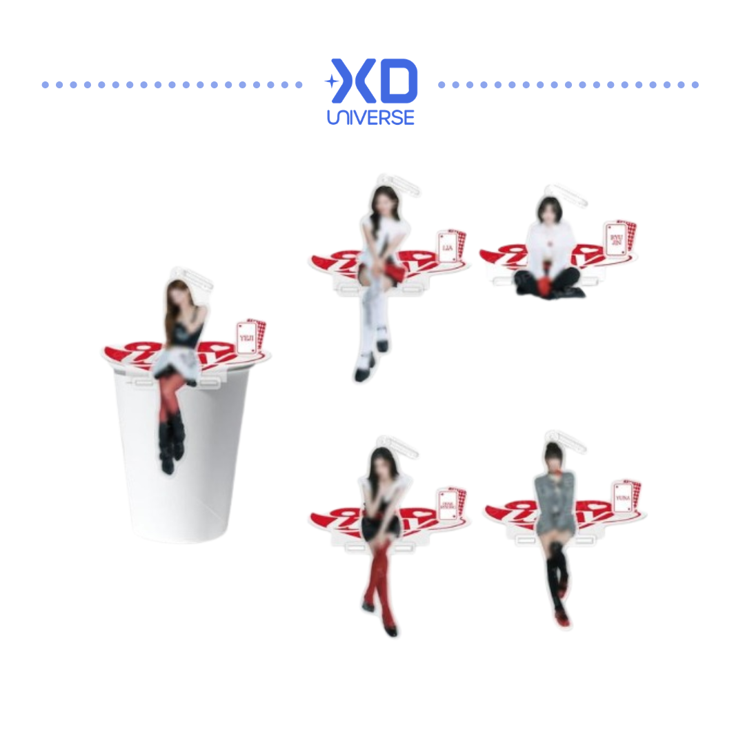 [PREORDER DEADLINE 15/8] ITZY The 5th Fan Meeting 있지 믿지, 날자! “ALL IN, MIDZY” OFFICIAL MERCH - SECRET ACRYLIC STOPPER