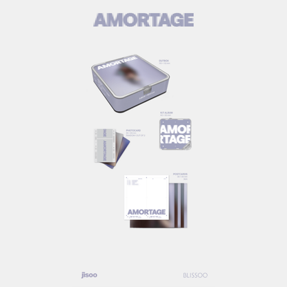 JISOO 1st Mini Album AMORTAGE - APP VER