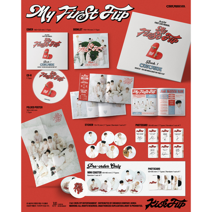KickFlip 3rd Mini Album [My First Flip] (CRUSH Ver.)