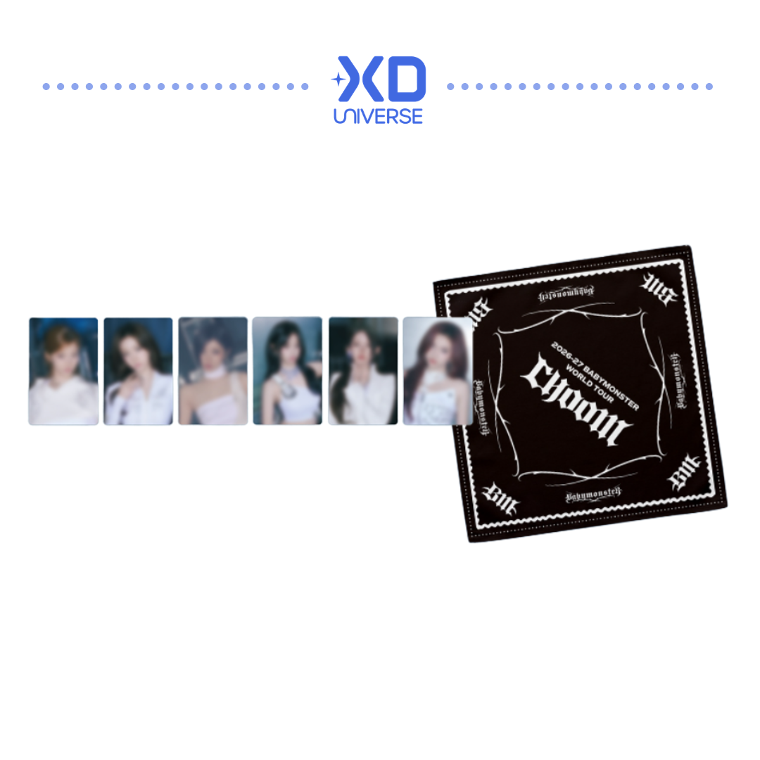 [PREORDER] BABYMONSTER WORLD TOUR [춤 (CHOOM)] IN SEOUL OFFICIAL MD - BANDANA