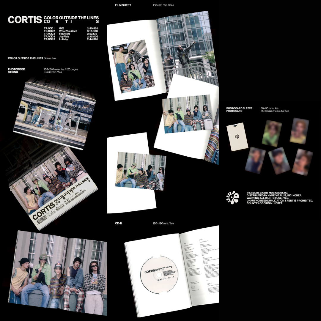 CORTIS - COLOR OUTSIDE THE LINES - STANDARD VER