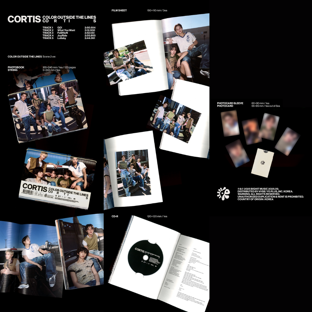 CORTIS - COLOR OUTSIDE THE LINES - STANDARD VER