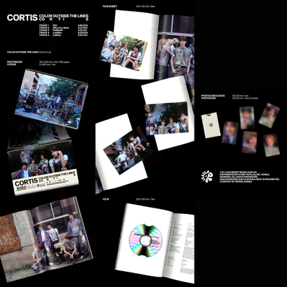 CORTIS - COLOR OUTSIDE THE LINES - STANDARD VER