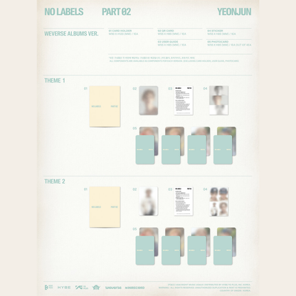 TXT YEONJUN 2nd Mini Album 'NO LABELS: PART 02' - Weverse Albums Ver.