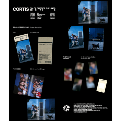 CORTIS - COLOR OUTSIDE THE LINES - Weverse Album