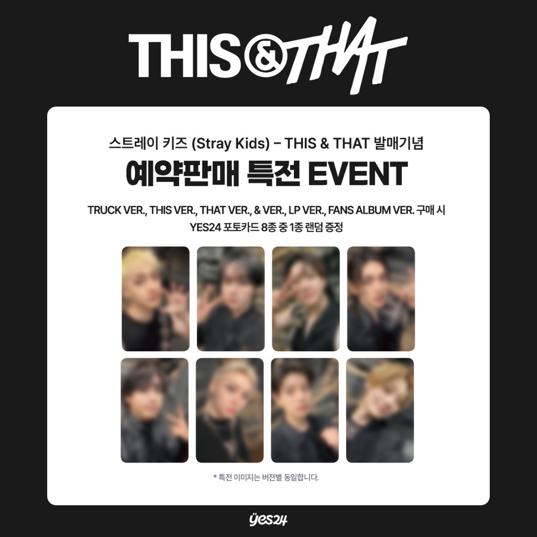 Stray Kids 10th Mini Album "THIS & THAT" Album - TRUCK VER.