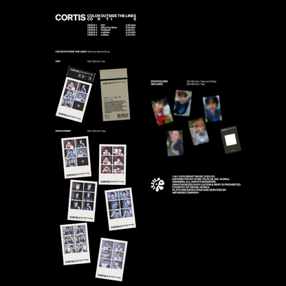 CORTIS - COLOR OUTSIDE THE LINES - Weverse Album