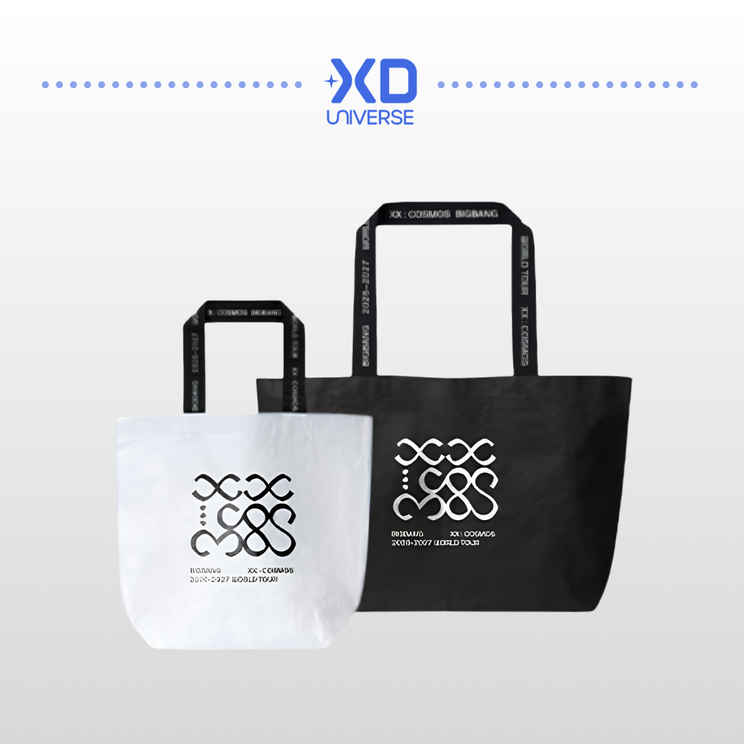[PREORDER] BIGBANG 2026-2027 WORLD TOUR < XX : COSMOS > OFFICIAL MERCH - Tour Reusable Bag