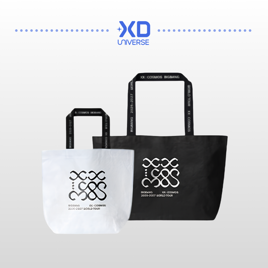 [PREORDER] BIGBANG 2026-2027 WORLD TOUR < XX : COSMOS > OFFICIAL MERCH - Tour Reusable Bag