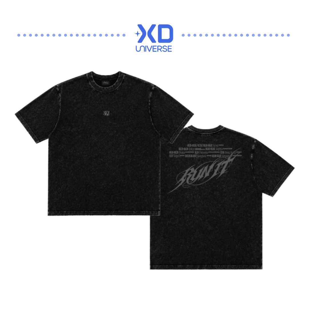 [PREORDER DEADLINE 3/8] Stray Kids World Tour <RUN IT SEOUL> Official Merch - T-SHIRT