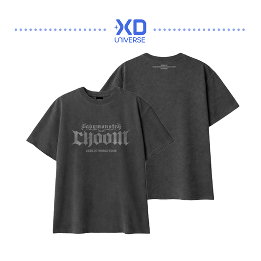 [PREORDER] BABYMONSTER WORLD TOUR [춤 (CHOOM)] IN SEOUL OFFICIAL MD - PIGMENT T-SHIRT
