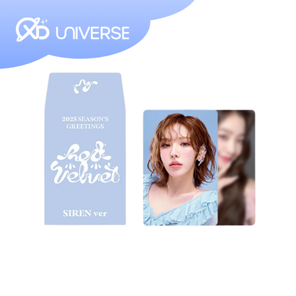 RED VELVET - 2025 SEASON GREETING TRADING CARD SET - Siren ver