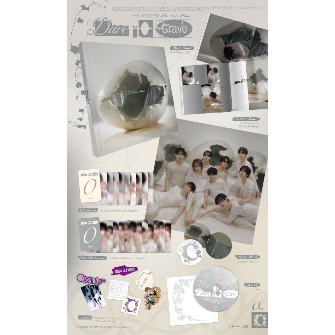 CRAVITY - 2nd Album [Dare to Crave]