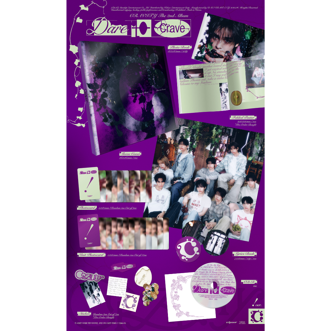 CRAVITY - 2nd Album [Dare to Crave]