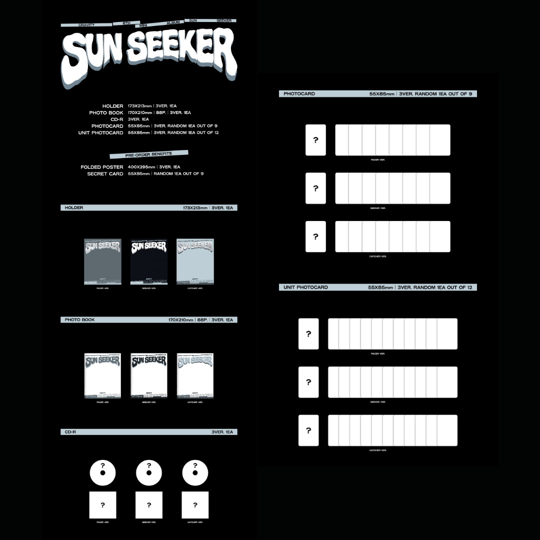 CRAVITY - 6th Mini Album [SUN SEEKER]