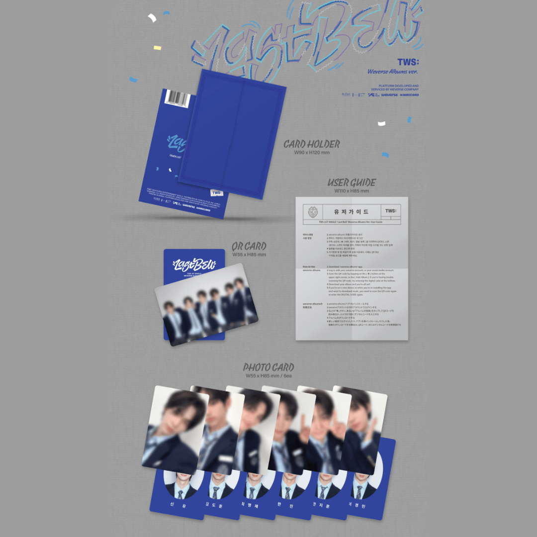 TWS - 1st Single 'Last Bell' (Weverse Albums ver.)
